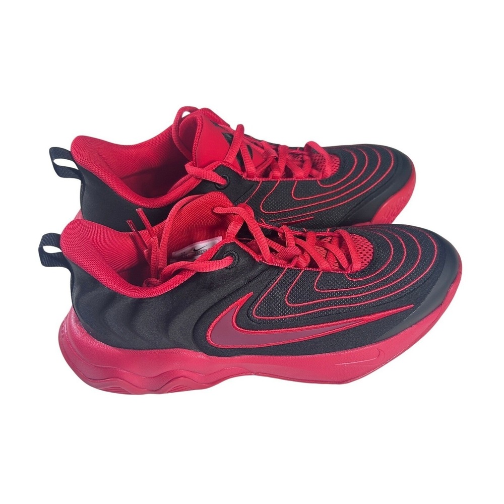 Nike Giannis Immortality 4 Basketball Shoes Black‎ University Red FZ6734-005 6Y